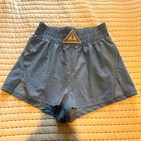 Light Blue Free People Athletic Shorts - Picture 1 of 2